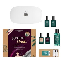 Set regalo Green Flash Beige Aubergine - Set con 2 smalti