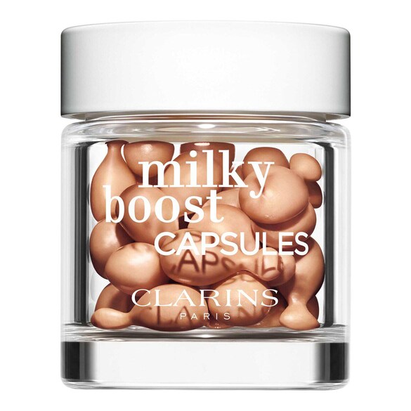 Milky Boost Caps - Fondotinta in capsule monodose, CLARINS