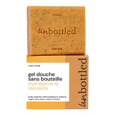 Gel doccia senza flacone mandarino e verbena - Sapone con pH neutro, UNBOTTLED