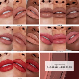 On your collar - Rossetto classico