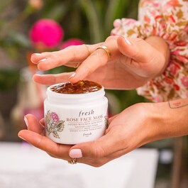 Rose Face Mask - Maschera idratante viso alla rosa