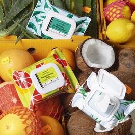 Salviette struccanti - Estratti di frutta e piante + lozione micellare