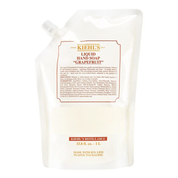 Grapefruit Refillable - Detergente delicato per le mani, KIEHL'S SINCE 1851