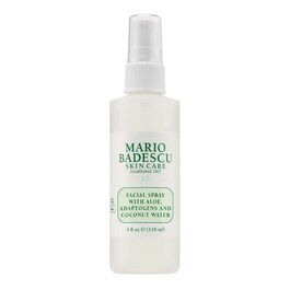 Spray per il viso con aloe vera, adattogeni e acqua di cocco