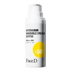 HYDRASUN INVISIBLE CREAM SPF50 - Crema solare viso e contorno occhi, FACE D
