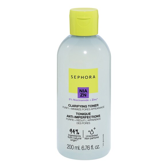 Tonico anti-imperfezioni - Purifica + riduce l'aspetto dei pori, SEPHORA COLLECTION