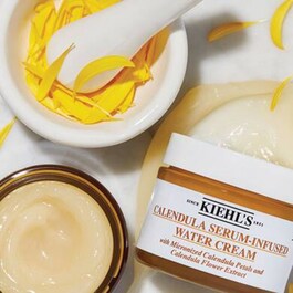 Calendula Serum-Infused Water Cream - Gel viso idratante