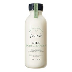 Milk Body Cleanser - Detergente corpo al latte con vitamina E Formato Viaggio, FRESH