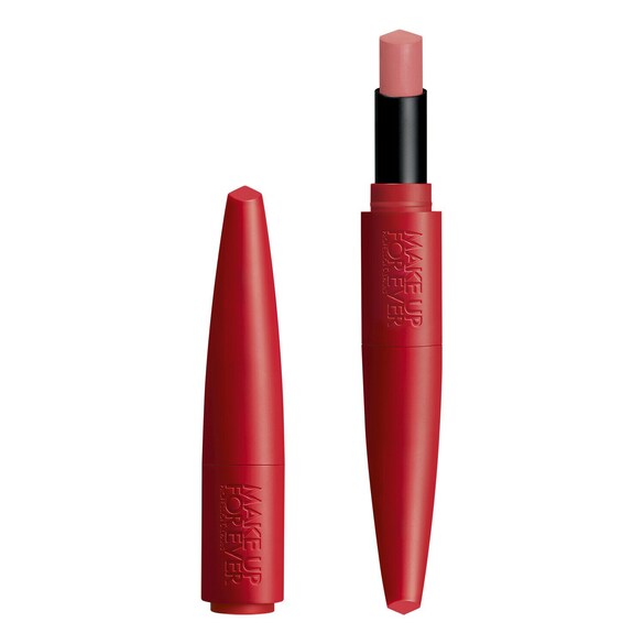Rouge Artist For Ever - Rossetto idratante satinato e mat a lunga tenuta, MAKE UP FOR EVER