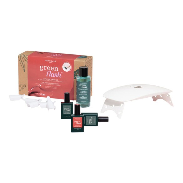 Green Flash Kit Palissandro - Set per routine completa, MANUCURIST