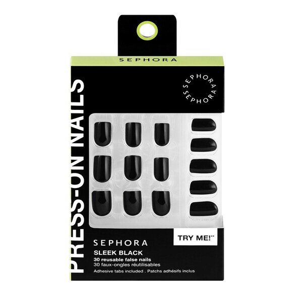 Kit unghie finte riutilizzabili, patch adesivi - Effetto gel professionale, SEPHORA COLLECTION