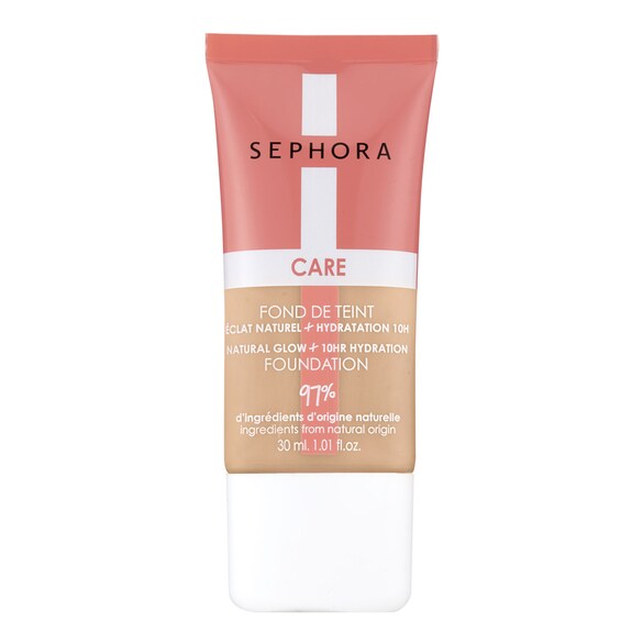 Care Make-up Fondotinta luminosità naturale + idratazione 10 h, SEPHORA COLLECTION