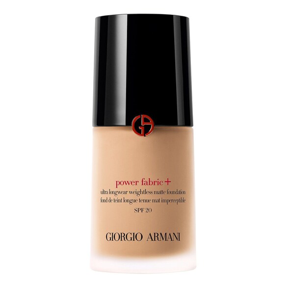 Power Fabric + - Fondotinta a Copertura Completa con Finish Opaco Naturale, ARMANI