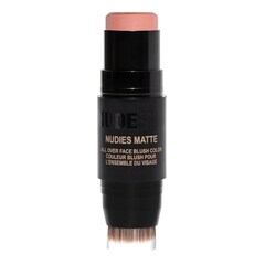 Nudies Matte Blush - Stick per blush a doppia punta, NUDESTIX