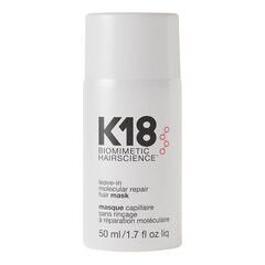 Leave-in Molecular Repair Hair Mask - Capelli danneggiati - Formato da viaggio, K18