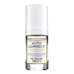 AUTO CORRECT - Crema Contorno Occhi Illuminante e Decongestionante, SUNDAY RILEY