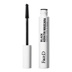 BLACK KERATIN MASCARA _ Instant lift and thick - Mascara , FACE D