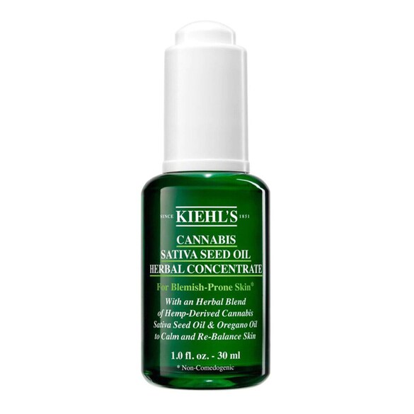 Cannabis Sativa Seed Oil Herbal Concentrate - Siero Viso, KIEHL'S SINCE 1851