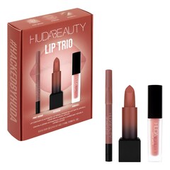 The Ultimate Lip Trio Set - Set di make-up, HUDA BEAUTY