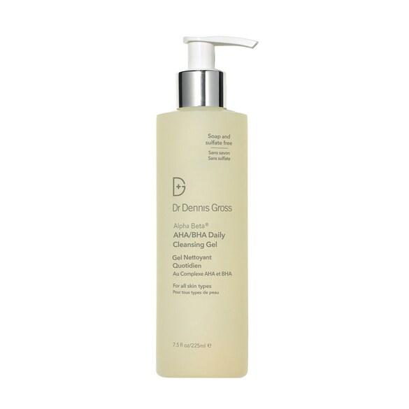 Alpha Beta - Gel detergente quotidiano con complesso AHA/BHA, DR DENNIS GROSS