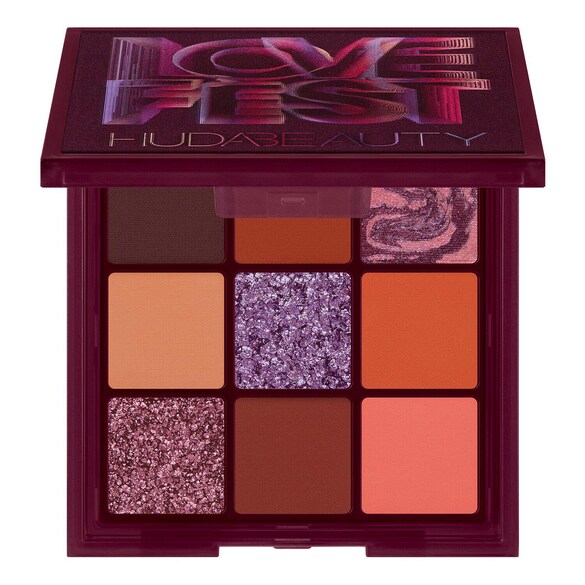 Lovefest Obsessions - Palette di ombretti Formato Viaggio, HUDA BEAUTY