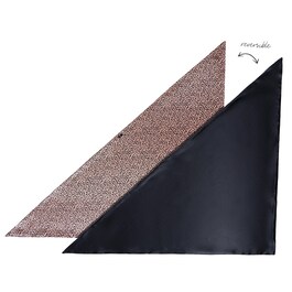 Foulard di pura seta leopardo selvaggio - Foulard per capelli