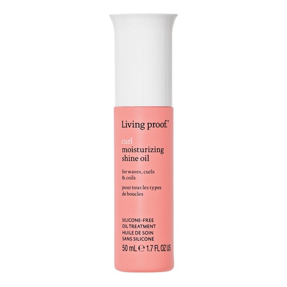 Curl Moisturizing Shine Oil - Olio di cura per tutti i tipi di ricci, LIVING PROOF