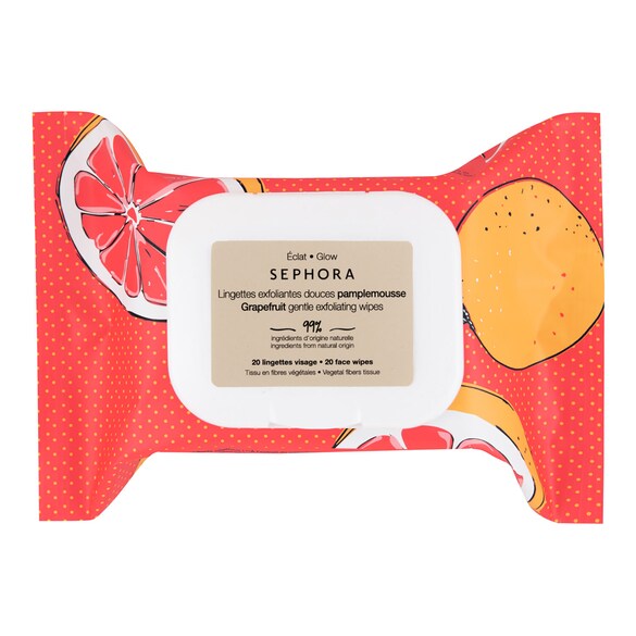 Salviette struccanti ed esfolianti - Salviette in tessuto vegetale, SEPHORA COLLECTION
