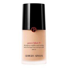 Power Fabric + - Fondotinta a Copertura Completa con Finish Opaco Naturale, ARMANI