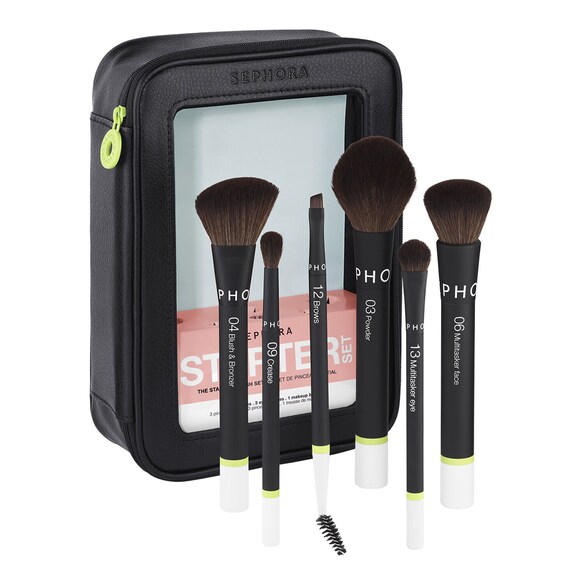 Les essentiels - Set di 6 pennelli make-up, SEPHORA COLLECTION