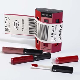 3 mini cream lip stain set - Kit di tre mini rossetti Formato Viaggio