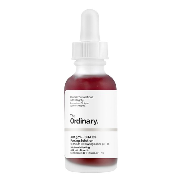 AHA 30% + BHA 2% Peeling Solution - Maschera Viso Esfoliante Formato Viaggio, THE ORDINARY