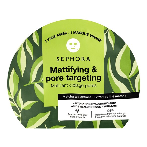 Maschera agli estratti di frutta e acido ialuronico - Maschere viso in tessuto, SEPHORA COLLECTION