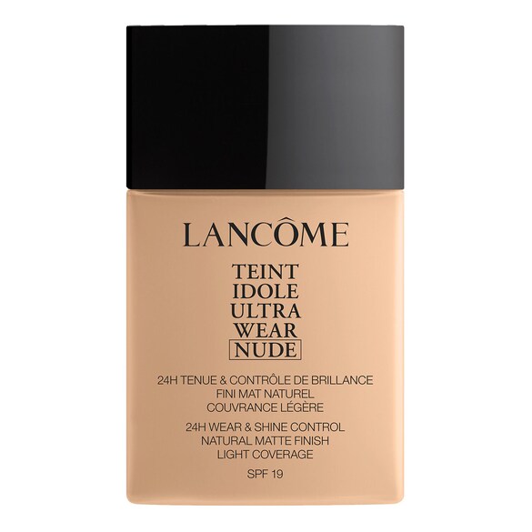 Teint Idole Ultra Wear Nude - Fondotinta Finish Mat Naturale Tenuta 24H SPF19, LANCÔME