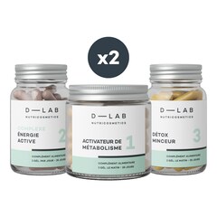 Programma bruciagrassi 1 mese - Integratori per diete ipocaloriche, D-LAB NUTRICOSMETICS