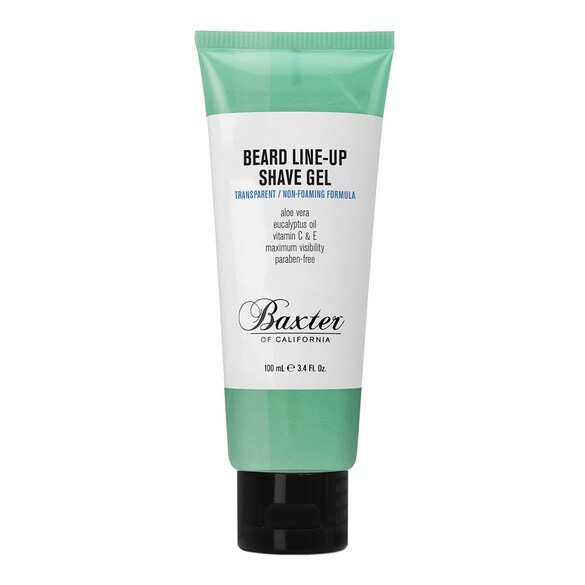 Beard Line-Up Shave Gel - Gel da barba trasparente, BAXTER OF CALIFORNIA
