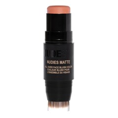 Nudies Matte Blush - Stick per blush a doppia punta, NUDESTIX