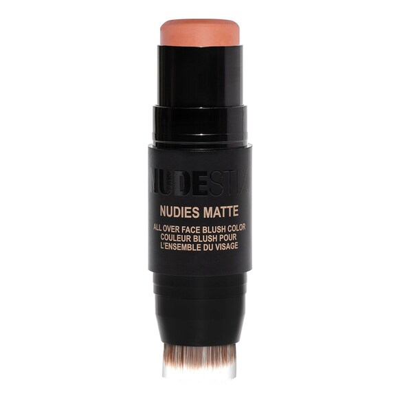 Nudies Matte Blush - Stick per blush a doppia punta, NUDESTIX