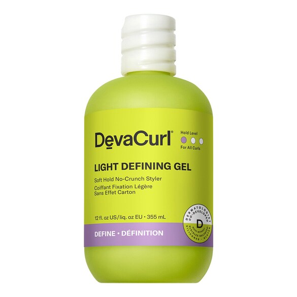 Light Defining Gel - Crema per una tenuta leggera, non irrigidisce i capelli, DEVACURL