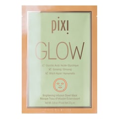 Glow - Brightening Infusion Sheet Mask - Maschera Viso Illuminante, PIXI