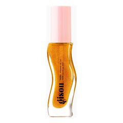 Honey Infused Golden Shimmer Glow Lip Oil - Olio per labbra glitter al miele, GISOU