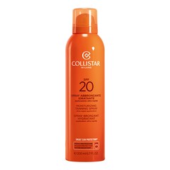 Spray Abbronzante idratante - Applicazione Ultra-Rapida Water Resistant SPF 20, COLLISTAR