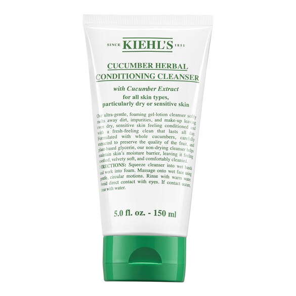 Cucumber Herbal Conditioning Cleanser - Detergente viso, KIEHL'S SINCE 1851
