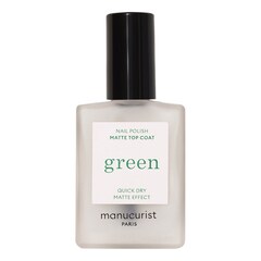 Green - Top Coat Mat, MANUCURIST