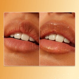 Honey Infused Golden Shimmer Glow Lip Oil - Olio per labbra glitter al miele