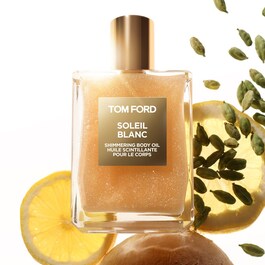 Soleil Blanc - Olio Scintillante corpo Rose Gold