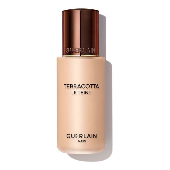 Terracotta Le Teint -Fondotinta Liquido Luminoso Naturale Tenuta 24H no-transfer, GUERLAIN