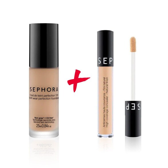 Kit Fondotinta 10h Antiocchiaie Alta Coprenza Di Sephora Collection Sephora