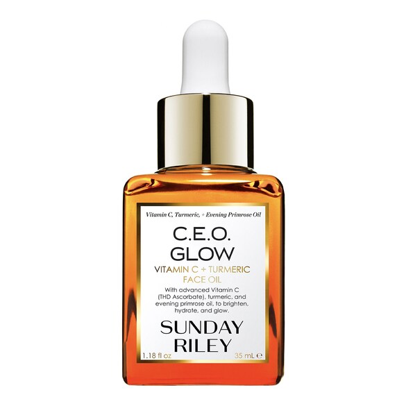 C.E.O. Glow - Olio Viso Alla Vitamina C e alla Curcuma, SUNDAY RILEY