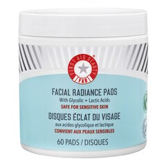 Facial Radiance Pads - Trattamento con acido glicolico + lattico, FIRST AID BEAUTY
